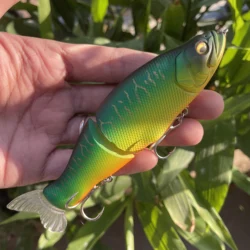 Swimbait Fishing Lure 135mm 28g Slow Sinking Jointed Bait Wobbler Artificiall Hard Bait Bass Pike Fishing Tackle Wholesale