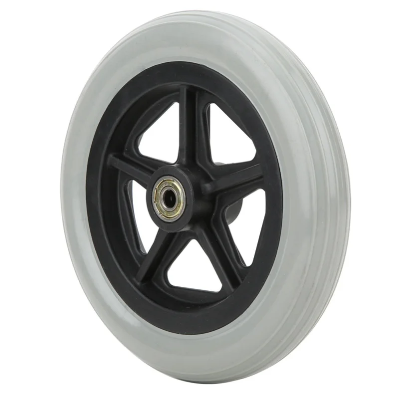 7-inch-wheelchair-front-wheel-disabled-walk-chair-wheelchair-rubber-wheel