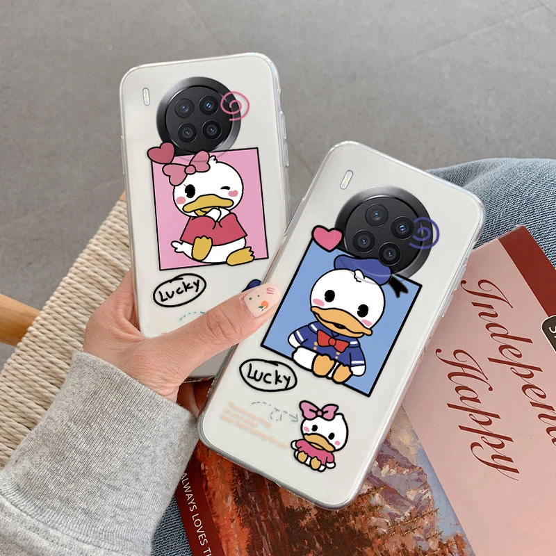 Funda transparente de TPU para teléfono Redmi 13C 4G POCO C65, Mickey, Minnie Mouse, Daisy, Pato Donald, Stitch, POCO C65