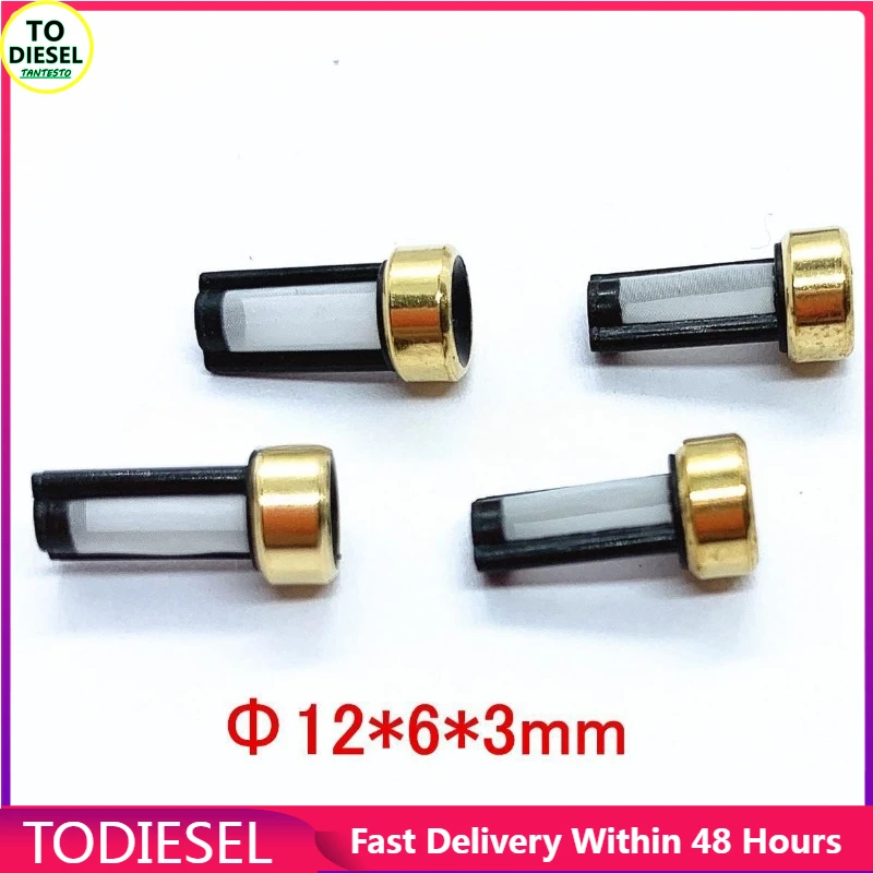 

10 шт. универсальных топливных фильтров 12x6x3 мм для автомобилей Ford и Volkswagen