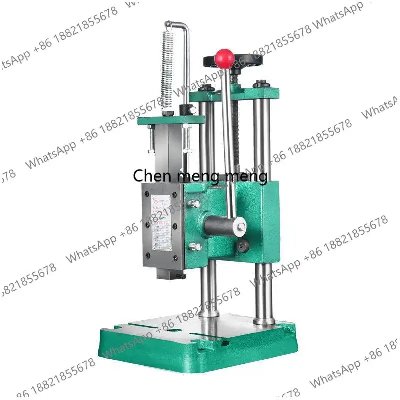Double column enlarged press, manual punch press, square head type finale plate hand beer machine