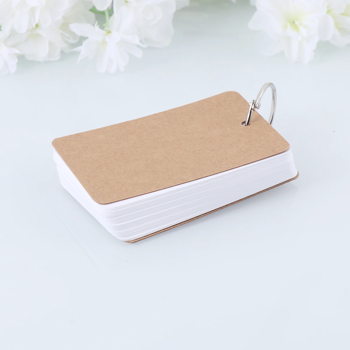 3pcs Message Cards Blank Paper Portable Ring Binder Mini Notepad For School Office Memo Pads Creative Note Pads Pocket Notepad