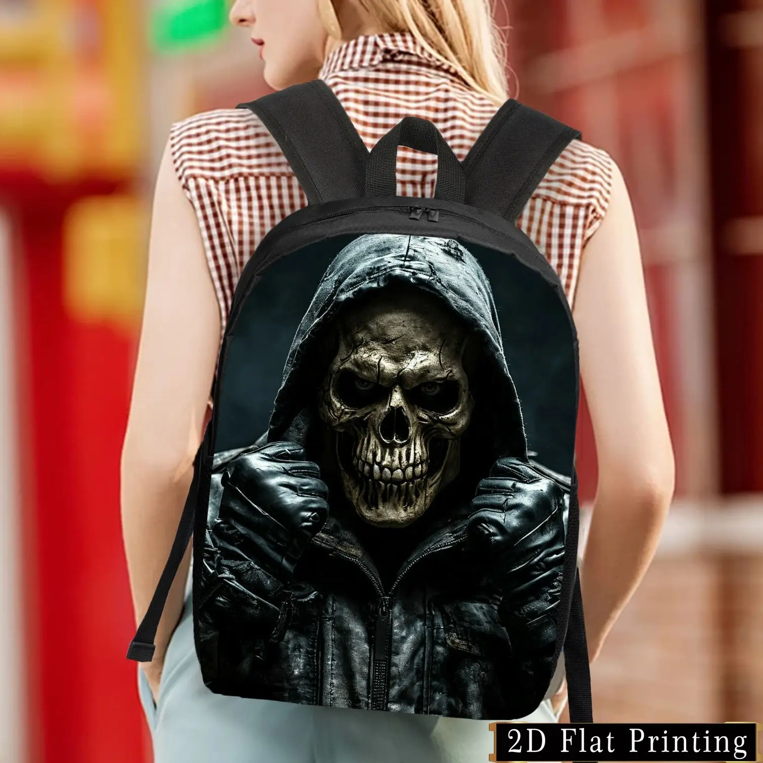 

Casual Stylish Backpack, a Easy And Unique Design. A Creatively Designed Bag for Young People, Lightweight with a Large Capacity