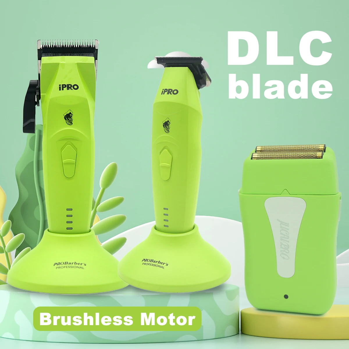 

Машинки для стрижки волос, мужской профессиональный комплект, бесщеточный двигатель, лезвие DLC, 10000 об/мин, мужская машинка для стрижки, профессиональные парикмахерские машины