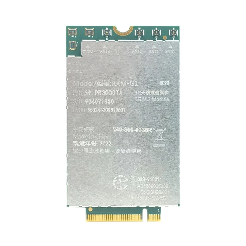 

RXM LTE WCDMA Global Sub6 Mmwave Модуль с драйвером платформы Crosses для домашних шлюзов и карманных маршрутизаторов