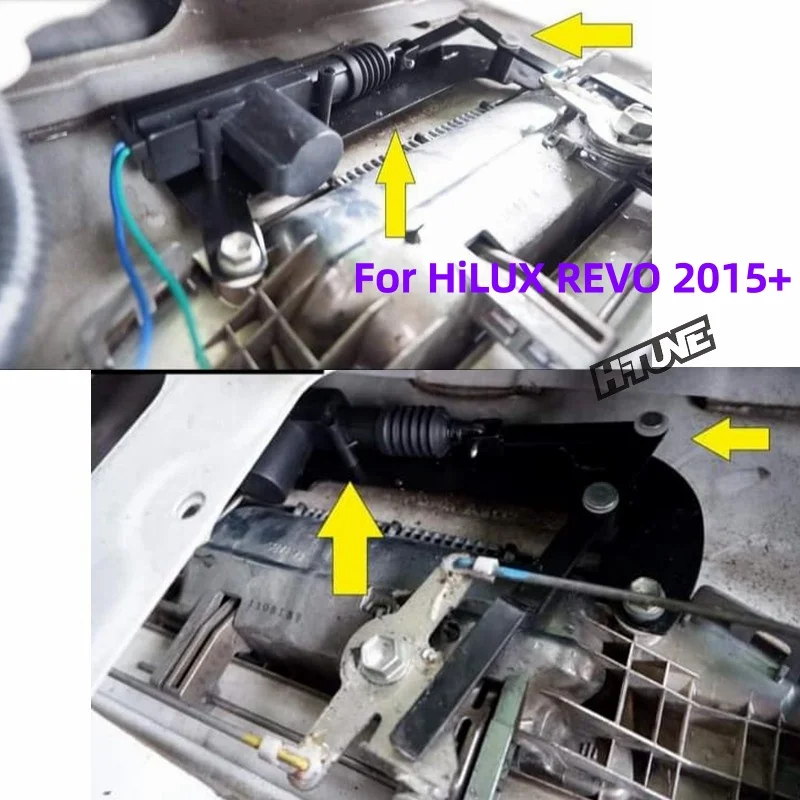 4x4 Pickup Automatic Power Tailgate Security Lock For Hilux VIGO KUN25 KUN35 2005-2014 /  HILUX REVO GUN126 GUN136 2015-2022