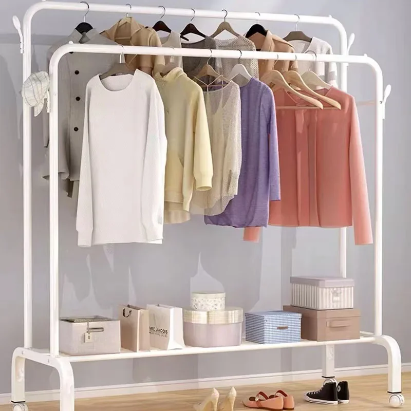 

Bedroom Clothes Rack Partition Shoes Cabinet Outdoor Clothes Hanger Space Saver Balcony Organizer Porte Manteau Nordic Furniture