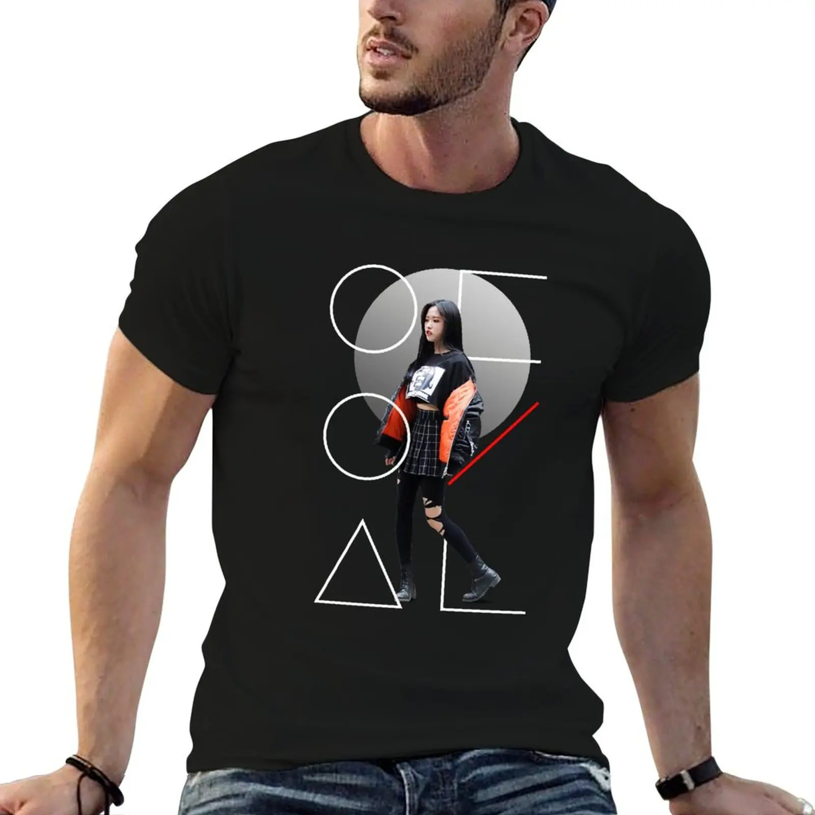 Loona Olivia Hye T-Shirt Big Size Short Sleeve Casual Top