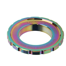 Aluminum Alloy Centerlock Lockring Center Lock Wheelset Hub Barrel Shaft Disc Rotor Lock Ring OD 44mm for Bike Mountain Bike