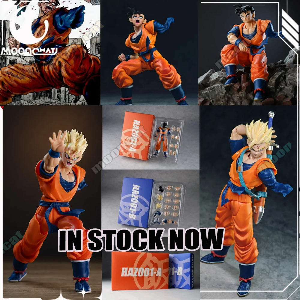 

HA TOYS Son Gohan Action Figure HAZ001 Dragon Ball Shf Super Saiyan Ssj Future Gohan Missing Arm Gohan Eagle Hero Figures Toys
