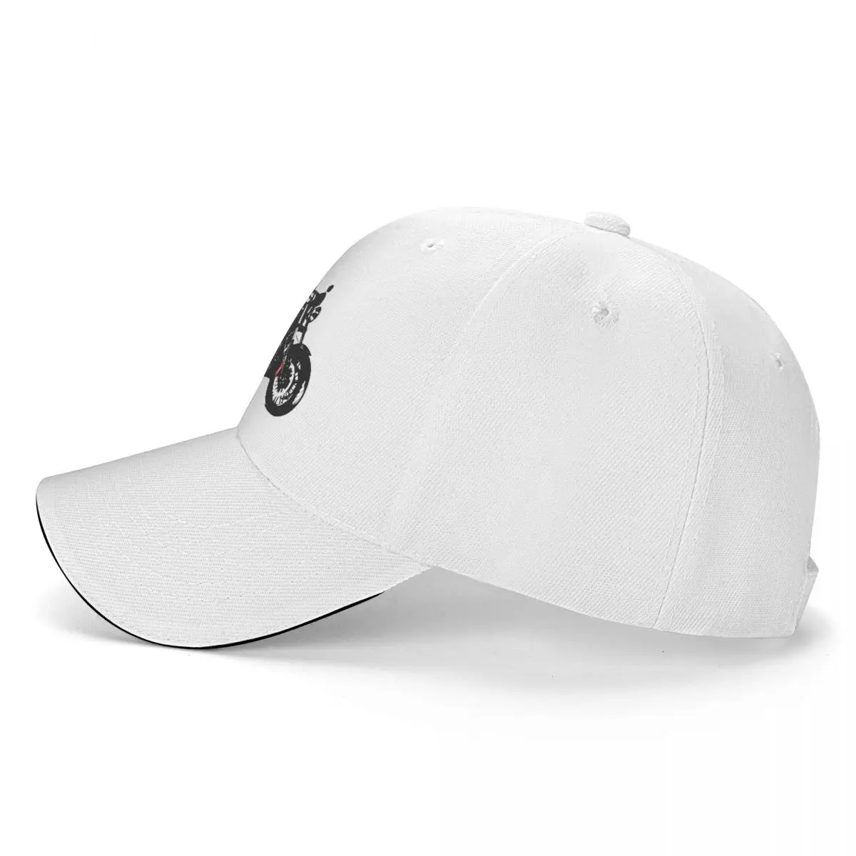 Sombrero deportivo Unisex para Moto y Guzziss, sombrero informal, Dicer blanco, Golf, hip hop, único