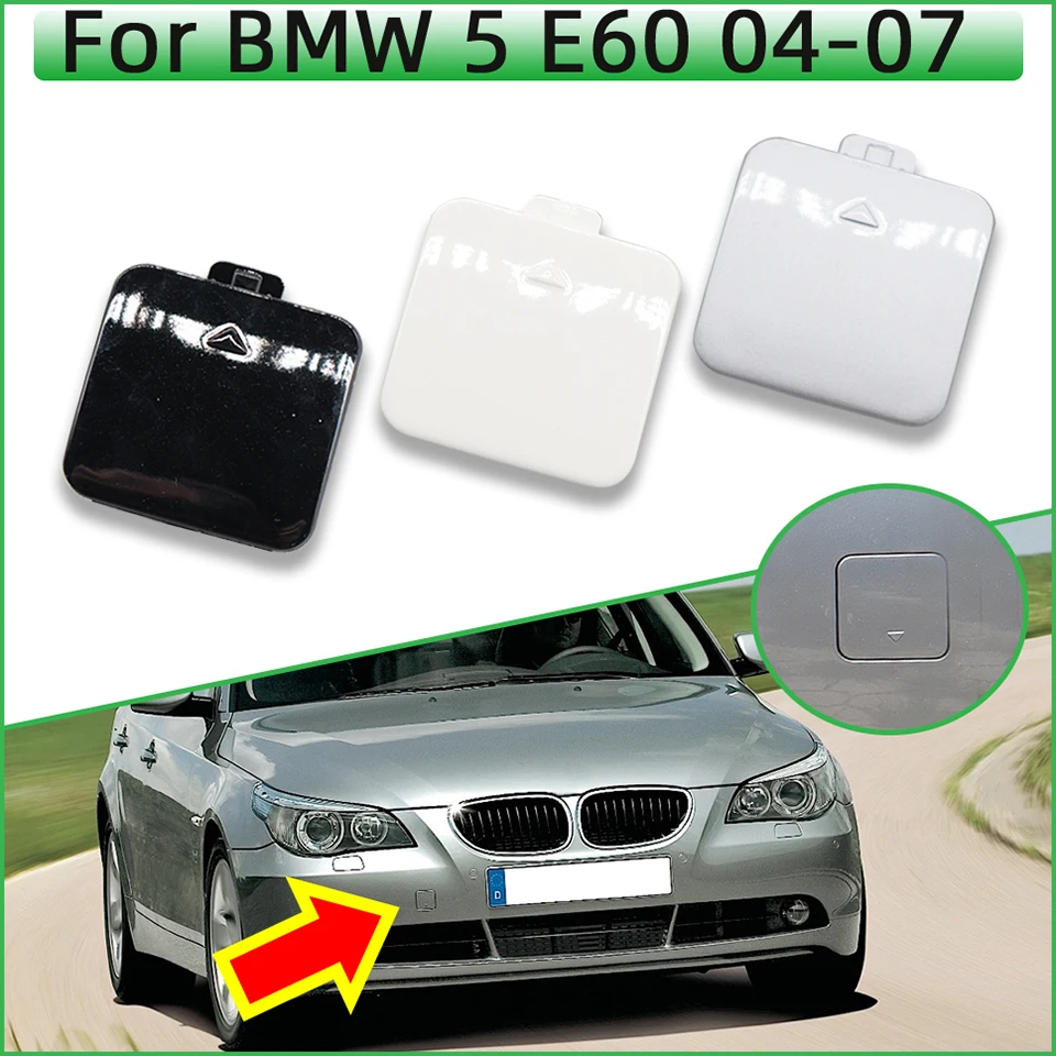 

Car Front Bumper Tow Hook Hauling Cover Cap Eye For BMW 5 E60 5 Series 525i 528i 530i 535i 545i 2004 2005 2006 2007 51117111787