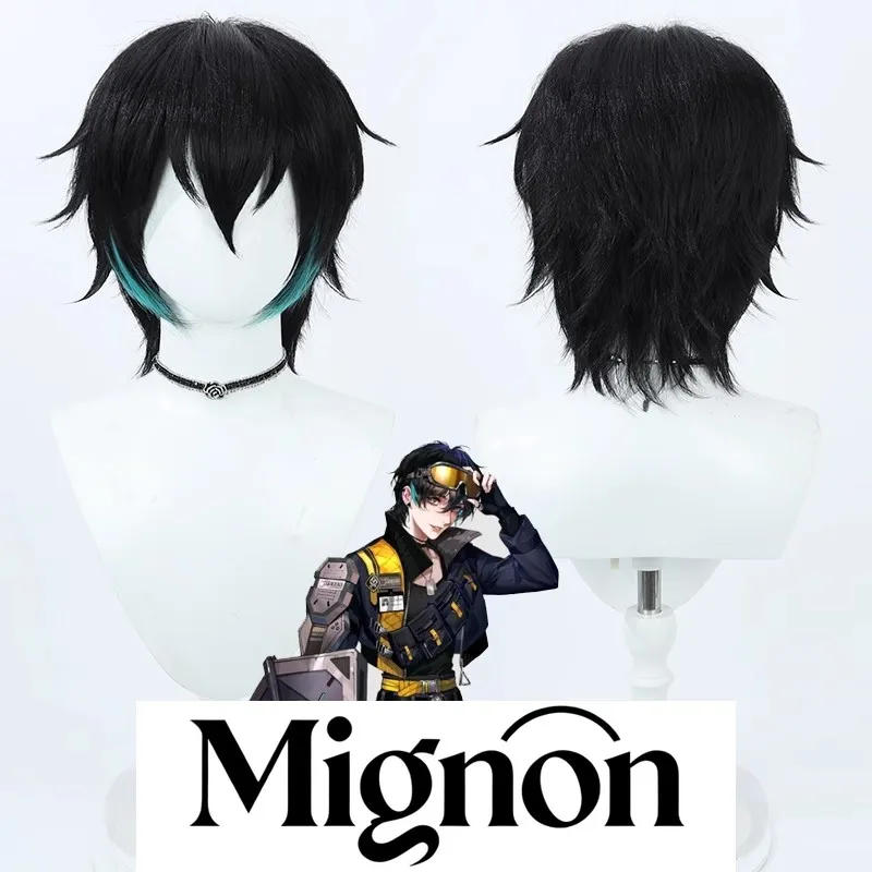 

Путь в никуда Киноварь парик для косплея черные блики колючие волосы подарок на Хэллоуин