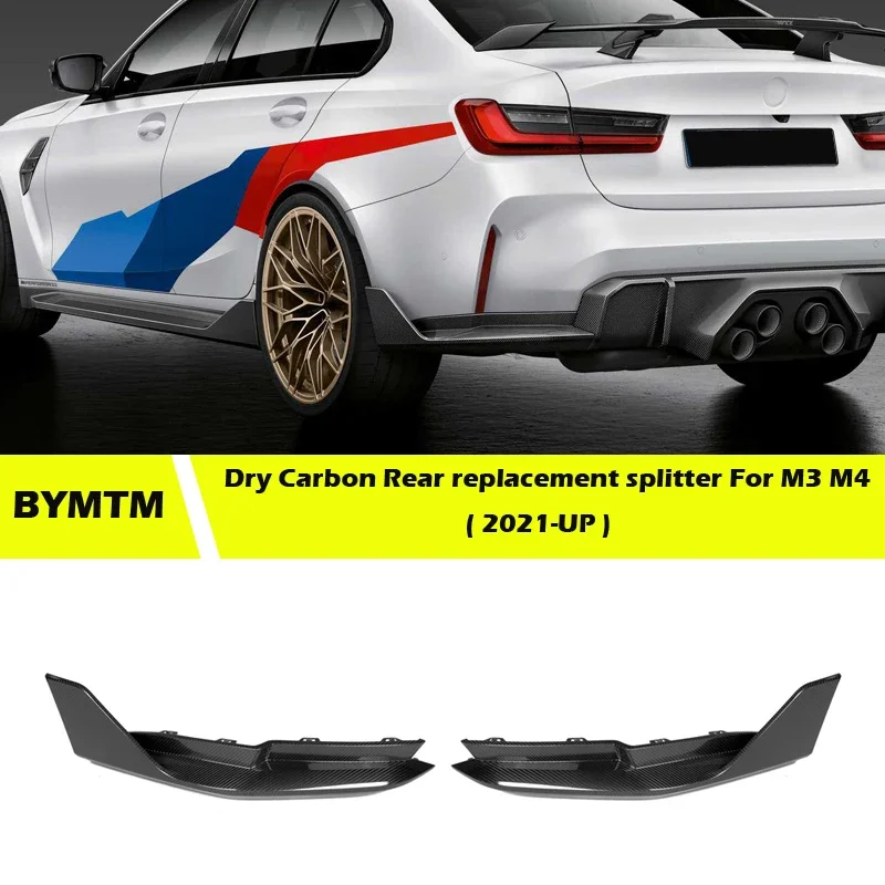 

MP Style Dry Carbon fiber Rear Bumper replacement splitter For G80 M3 G82 G83 M4