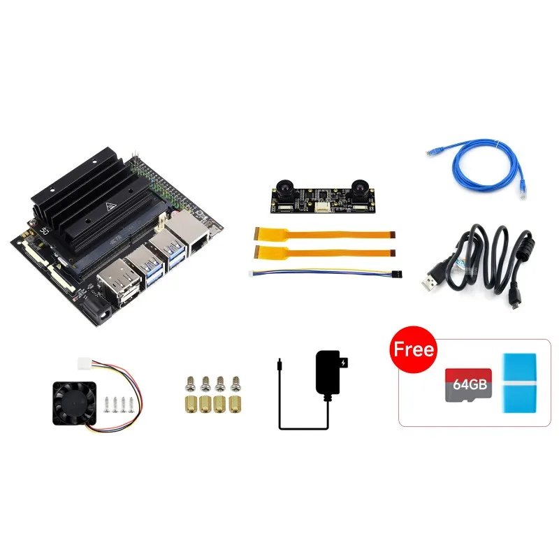 

Jetson Nano Development / Expansion Kit, Alternative Solution Of B01 Kit, Optional Jetson Nano Core Module