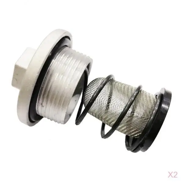 High Efficiency Oil Filter Drain Screw Set for GY6 50cc to 150cc Scooter Electric Moped Maintenance