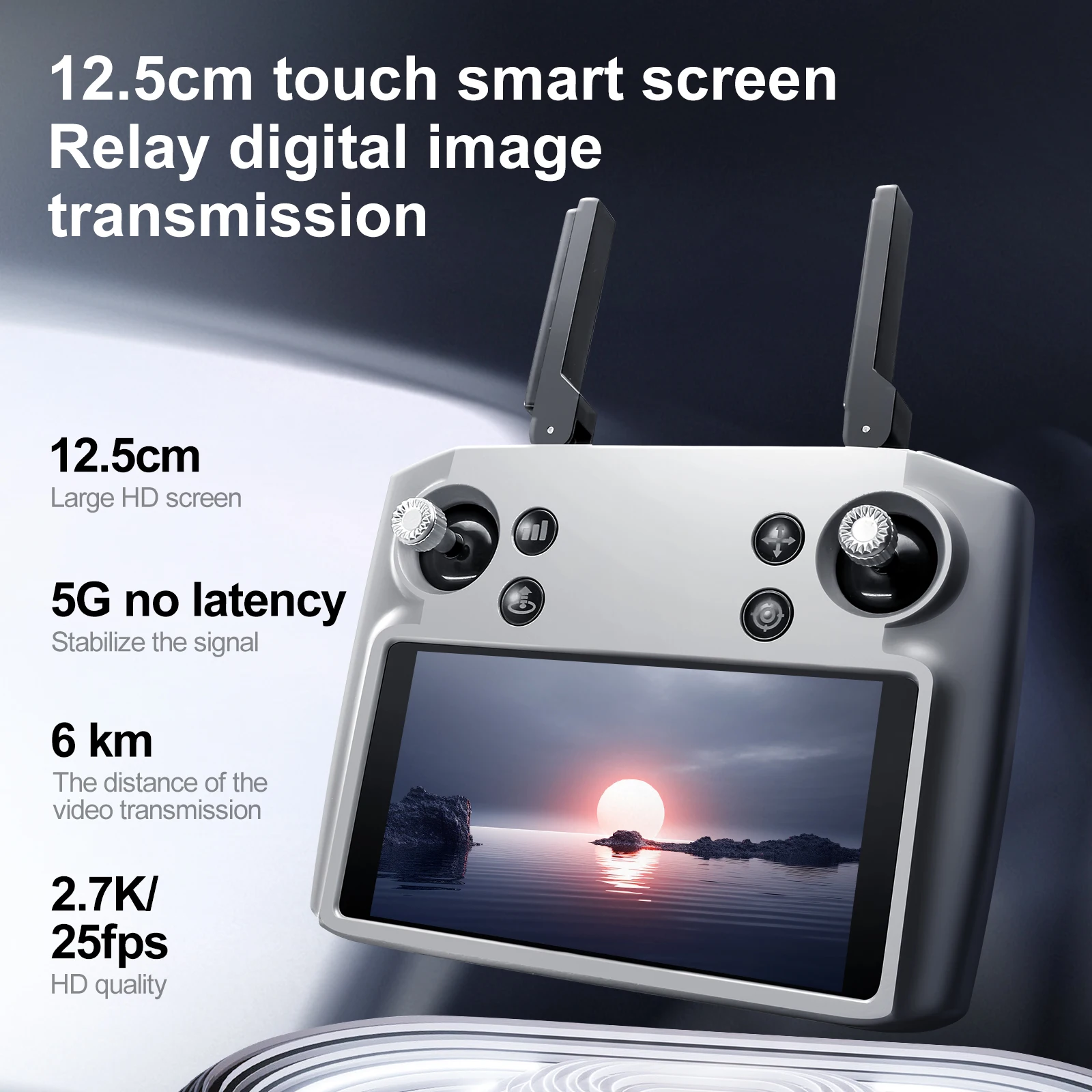 2025 New S819 GPS Drone 5G Professional 8K HD Aerial Dual Camera Screen Control 360° Obstacle Avoidance 5G WIFI RC Dron 6000M
