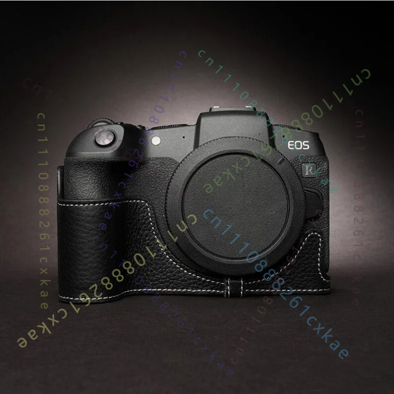 Handmade Genuine Leather Half Camera Case Cover For Canon EOS RP