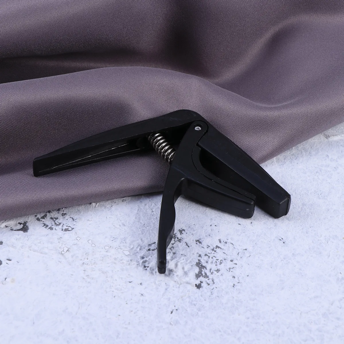 

Ukulele Capo Guitar Parts Neck Locking Finger Esp Mini for Acoustic Accessories Ukelele Clamp Accessory Zinc Alloy