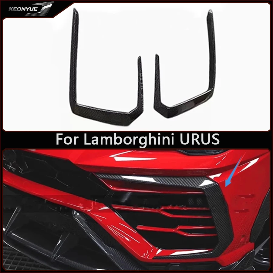 

For Lamborghini URUS Carbon fiber front and rear bumper tuyere blade fender tuyere trim upgrade Car Accessories body kit