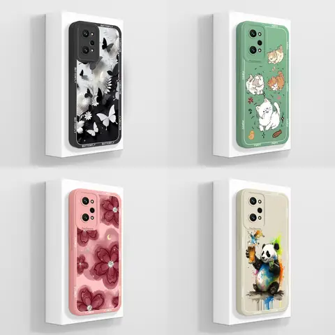 Cases For Realme GT 2 3 Pro Neo 2 5 Cute Puppy Butterfly Fall Prevention Aesthetic Back Cover For Realme GT2Pro Neo2 Capinha