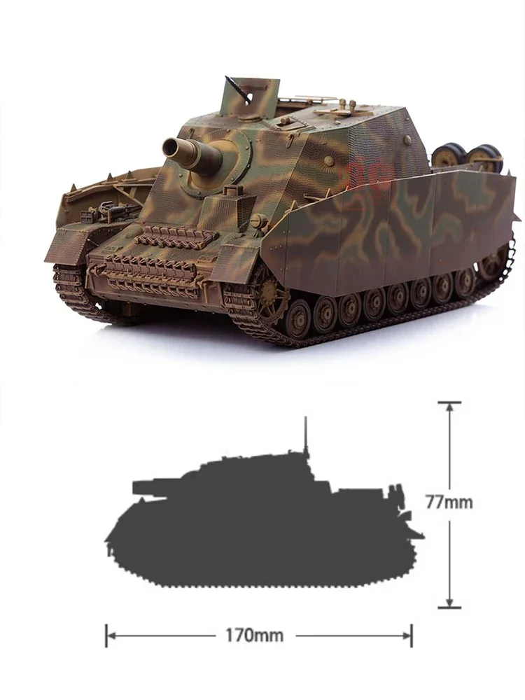 Academy Assembled Tank Model Kit 13525 Assault Tank IV Brummbär Mid-Production 1/35th scale