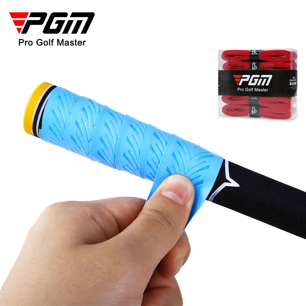 6 Pcs/Bag PGM Golf Grip Rubber Tape Anti Slip Waterproof Winding Badminton Racket Handle Tape Tennis Racquet Grip Strap  ZP032