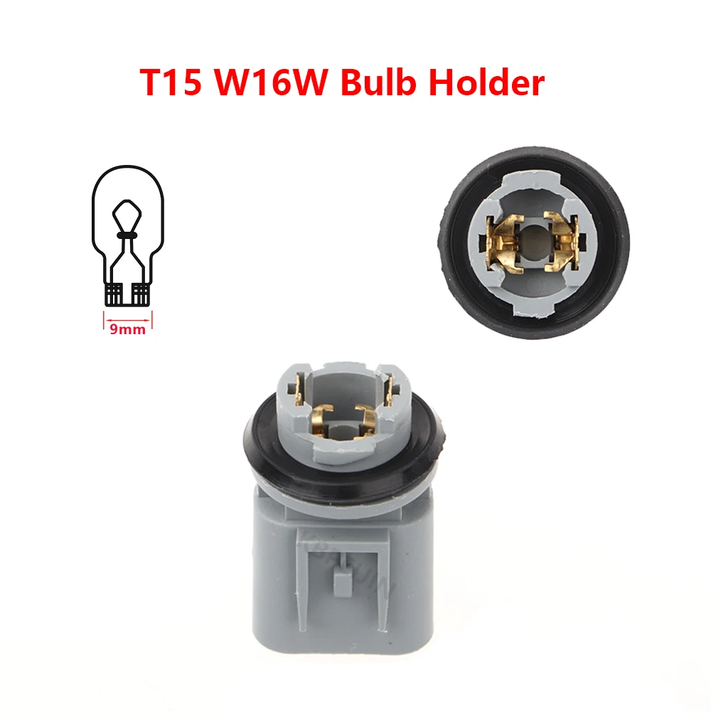 1x For Kia K2 Pegas Hyundai Elantra Reina T10 T15 Bulb Holder Additional Brake Light Socket Accessories