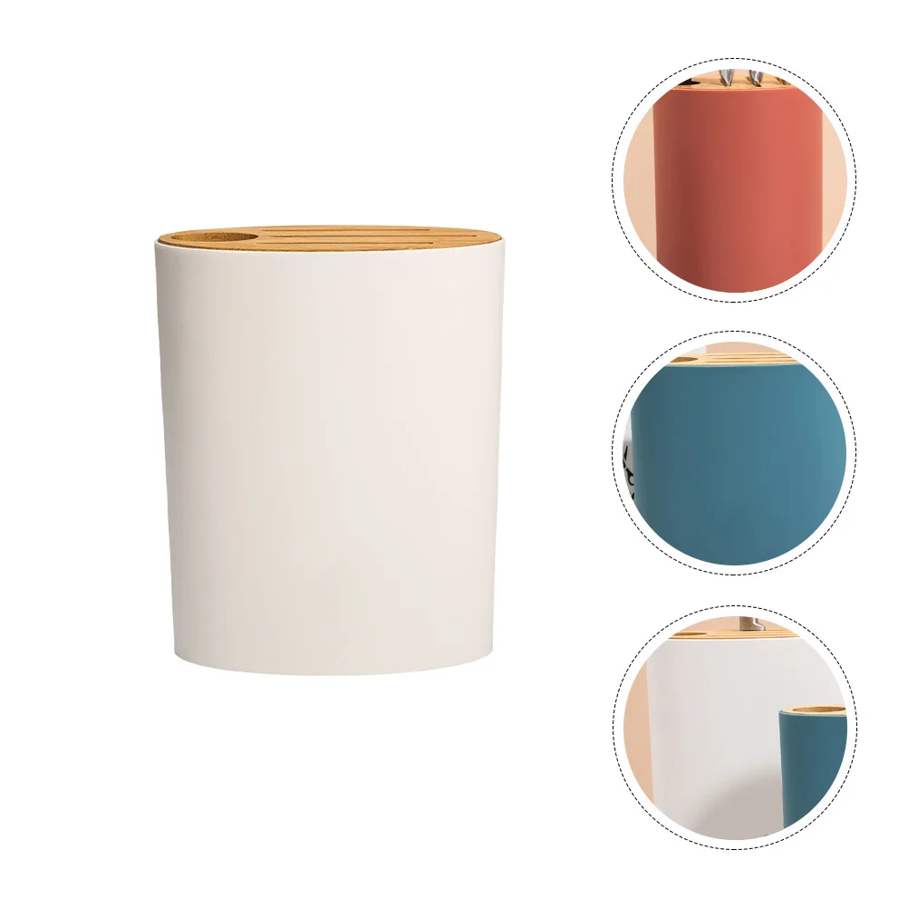 

1Pcs Stylish Cutter Holder Kitchen Knives Organizer Lightweight Space Saving Decorative Utensil Rack Safe Tidy Cutter Holder