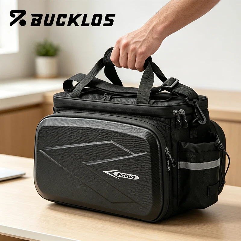 

BUCKLOS Mountain Bike Bag Cycling Backpack Outdoor Single Shoulder Bag Leisure Travel Hiking Bag Large Capacity Storage Package