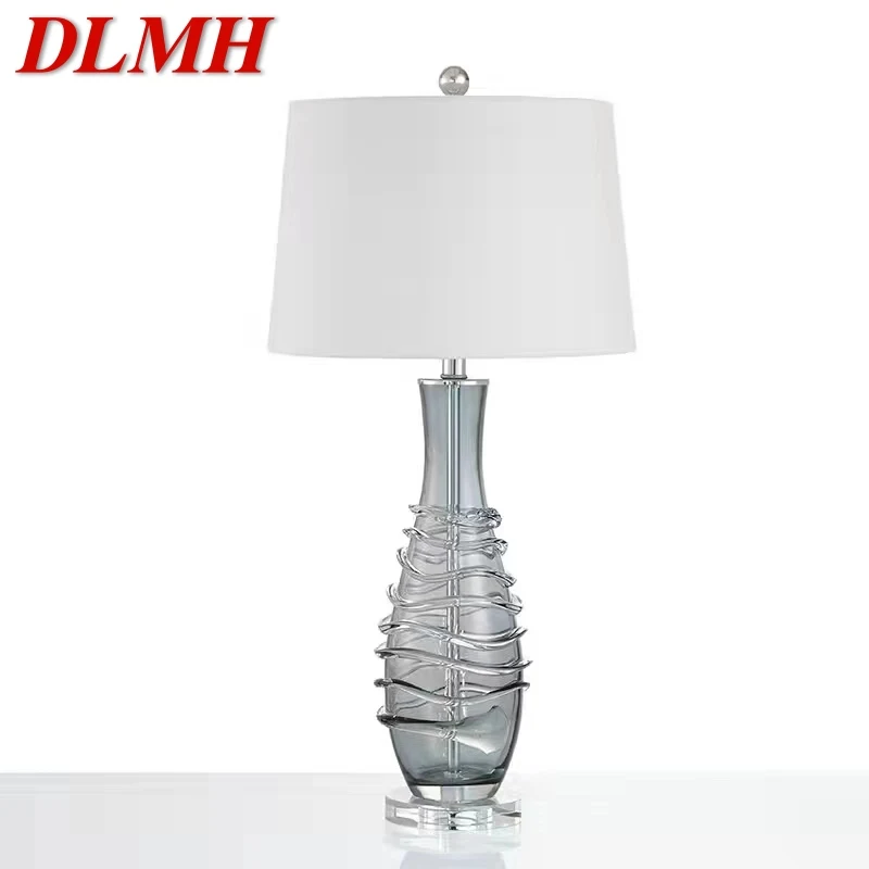 

DLMH Nordic Glaze Table Lamp Modern Art Iiving Room Bedroom Study Hotel LED Personality Originality Desk Light