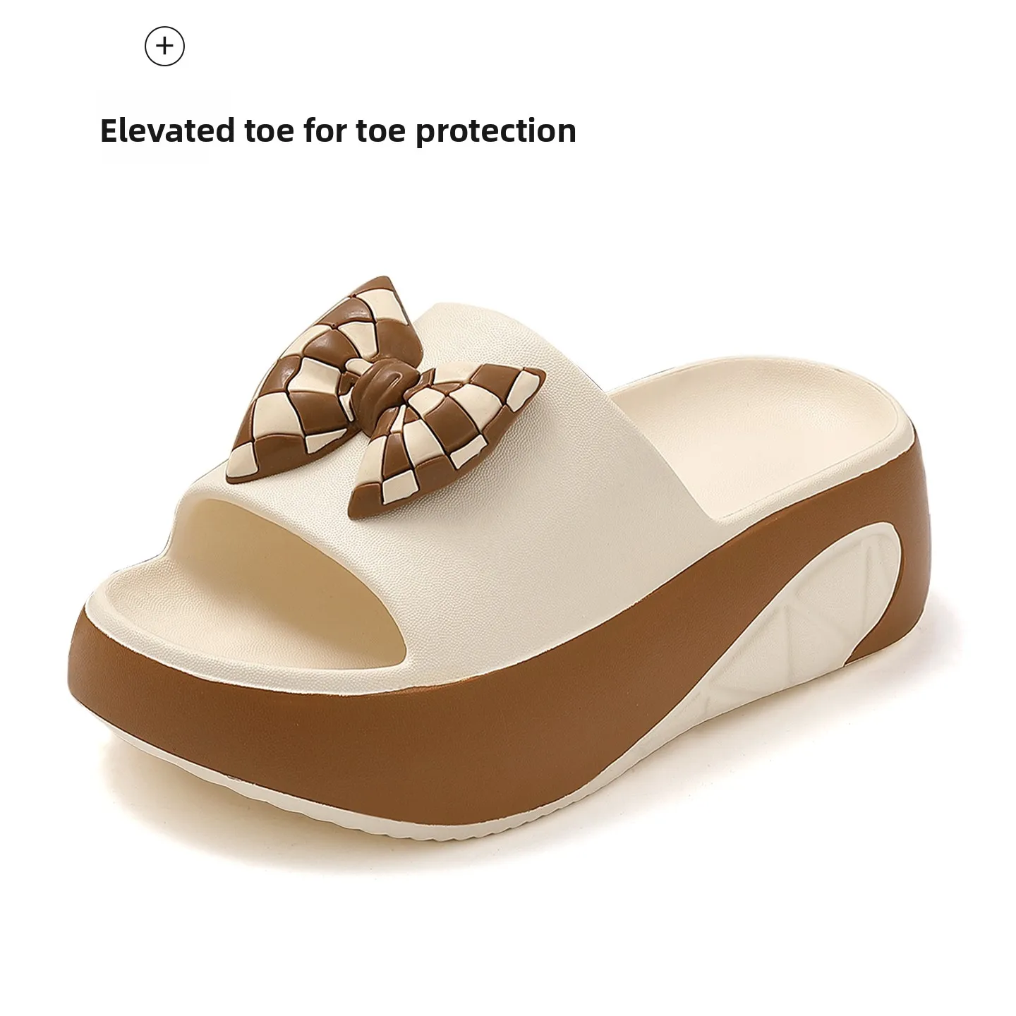 

Летние уличные женские тапочки Thi Bot, увеличивающие противоскользящие сандалии на плоской подошве из ЭВА, устойчивые к запаху, удобный узел...