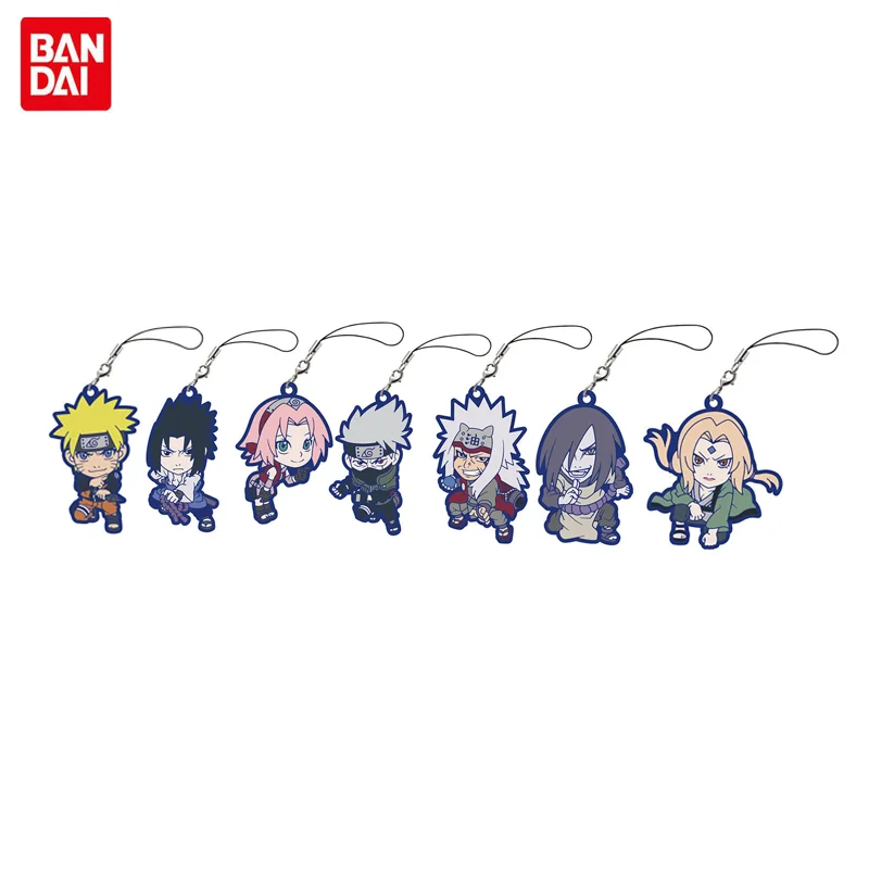 

Bandai Original NARUTO Pendant Gashapon Toy Orochimaru Jiraiya Naruto Uzumaki Action Figures Keychain Decoration Kids Gifts