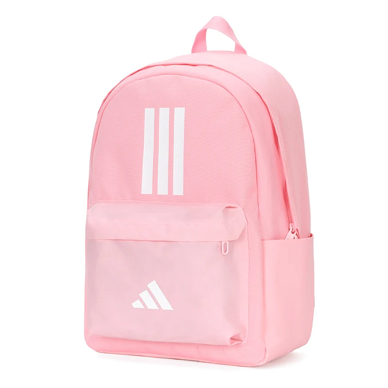 

Adidas Unisex Backpack Travel Sports Bag Commuter Student School Bag Casual Pink Laptop Bag Is7046