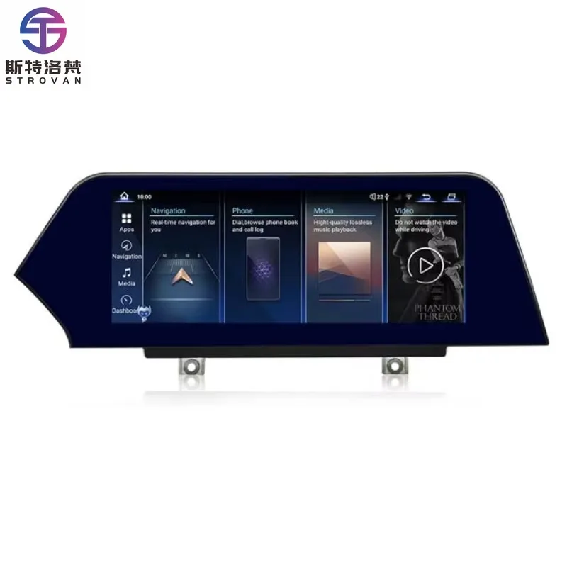 

STLF CLRAK For 3 4 Series F30 F32 NBT/EVO Blade Screen Touch Android Auto CarPlay Large Screen Smart Car Navigation All-in-On