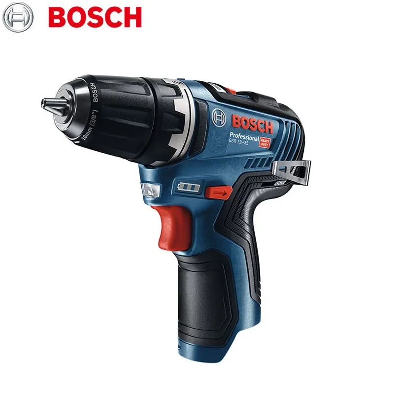 BOSCH GSR 12V-35  Drill Driver, 12V Multifunctional Electric Drill, Compact Portable Power Tool for Home Repair & DIY Projects