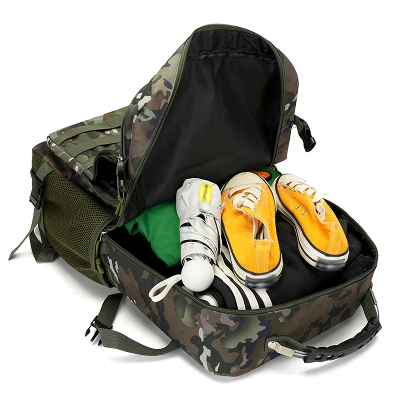 Tactical Climbing Backpack Molle Outdoor Travel Hiking Camping Commuting Bag Portable Sports Mountaineering Luggage Rucksack 배낭