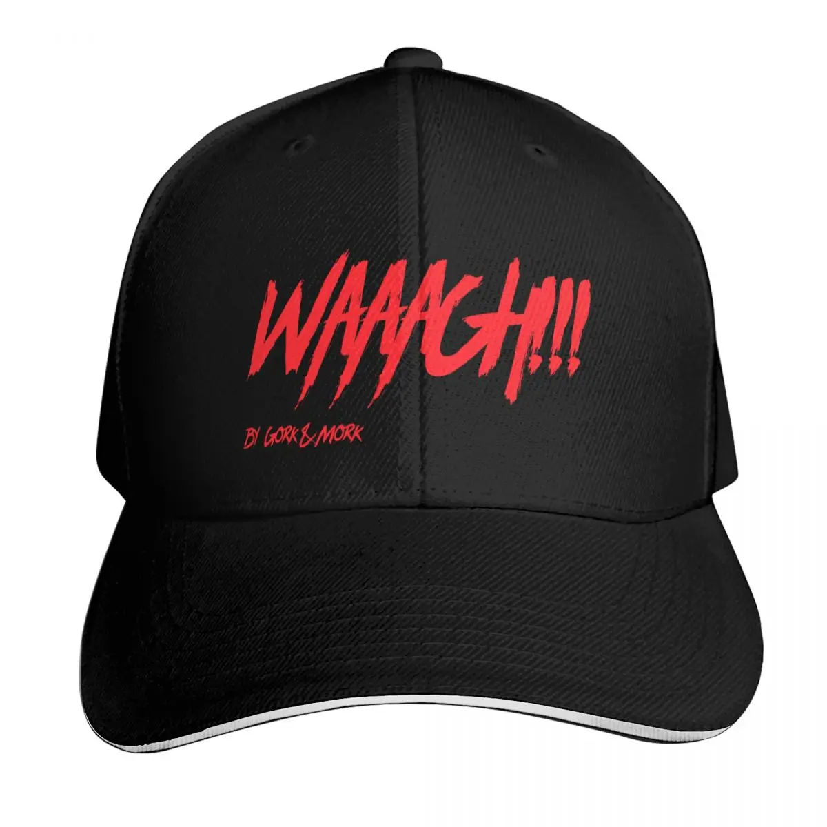 

Waaagh!!! By Gork&Mork - Red Baseball Cap Mountaineering Luxury Brand Military Tactical Cap Snap Back Hat Caps Women Men's