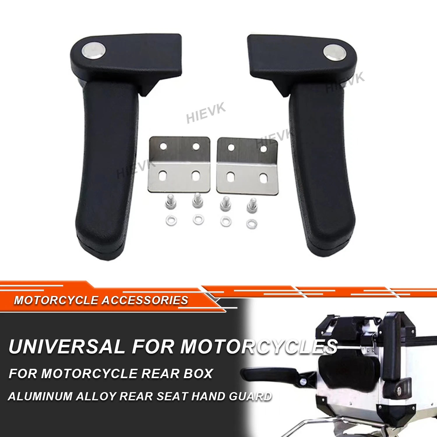 

Universal Motorcycle Rear Box Support Passenger handrail Trunk Accessories For BMW R1250GS R1200GS City Commuting