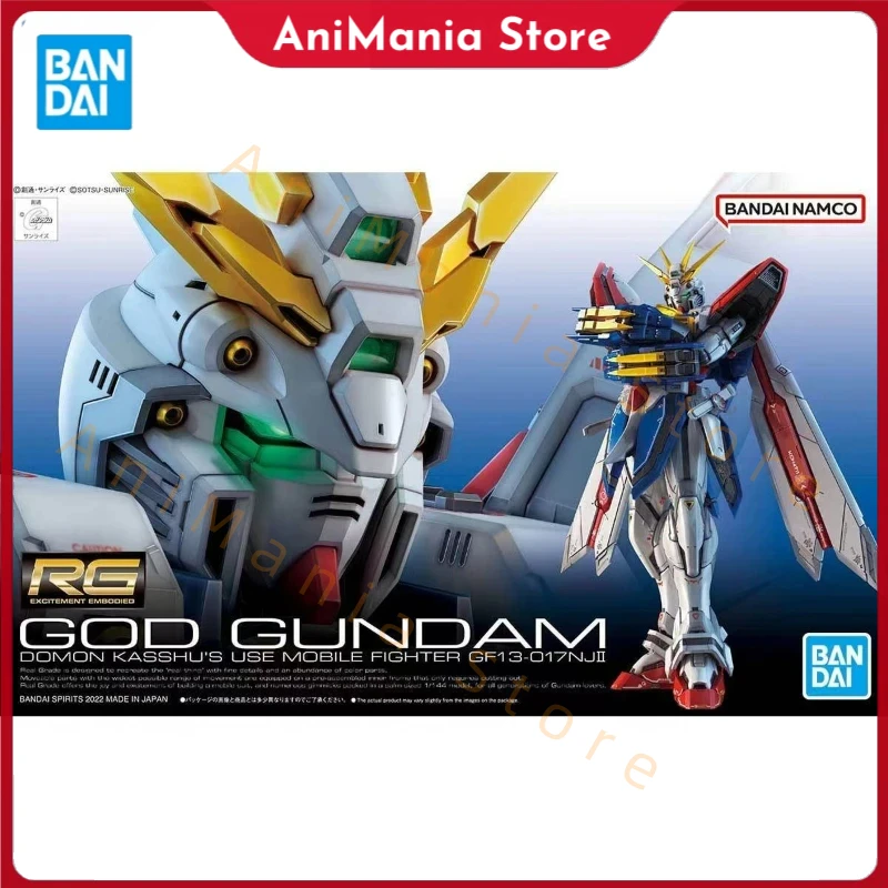 

Bandai RG God Gundam 1/144 Mobile Fighter G Gundam Аниме Фигурка Mdoel Toy
