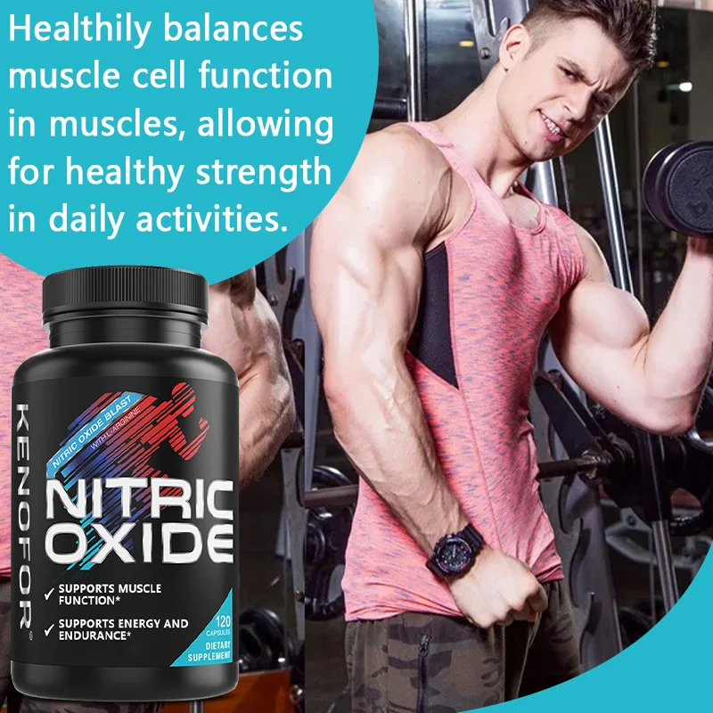 معزز ما قبل التمرين - يوفر القوة، ويساعد نمو العضلات والانتعاش، ويحسن أداء التمرين، 120 كبسولة #5