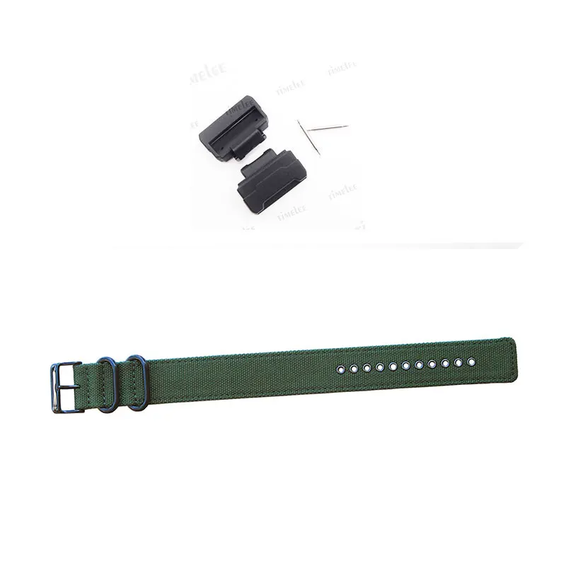 Set of terminals for  GLS/G/GW/GB/DW-5600/6900 + Canvas strap watchbands