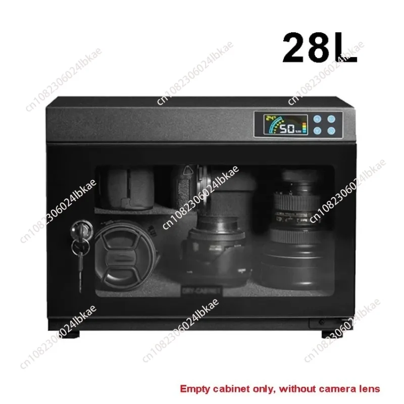 

28L полностью автоматический электронный сухой шкаф, коробка для зеркальной камеры, объектив, осушение, сушка, влагостойкий шкаф, сенсорный светодиодный экран