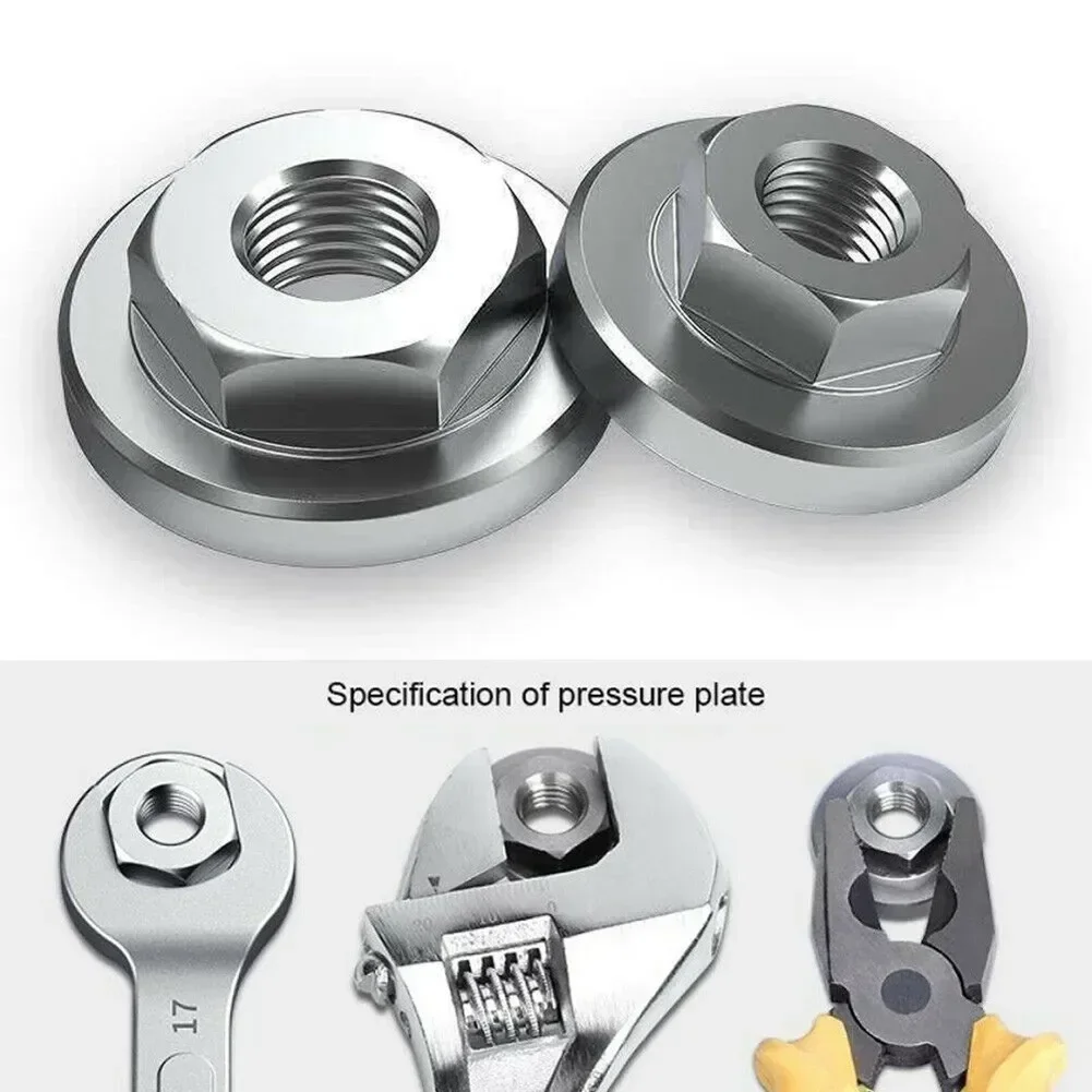 

M14 Hexagon Flange Nut Quick Change Locking Flange Nut Quick Release Power Tools Accessories For Angle Grinder Disc home kits