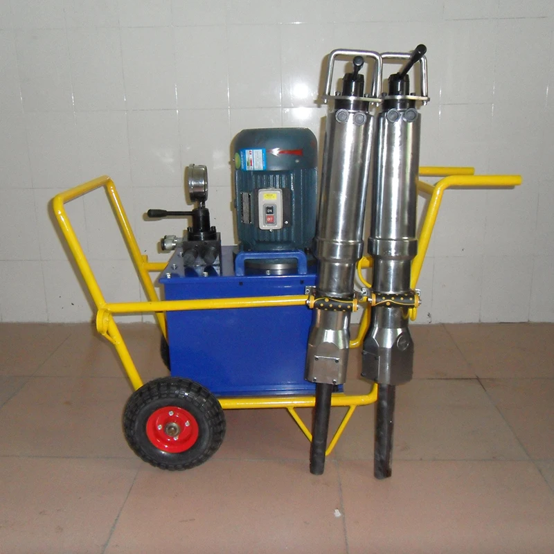 

Hot Hydraulic Rock Splitter Handed Fracturing Concrete Splitting Machine Concrete Wedges Splitter