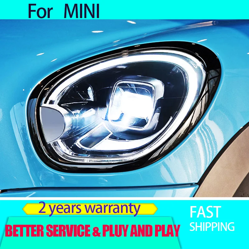 Car Styling for MINI R60 Headlight 2010-2016  Headlight BMW Cooper Clubman DRL Turn Signal Low High Beam Projector Lens