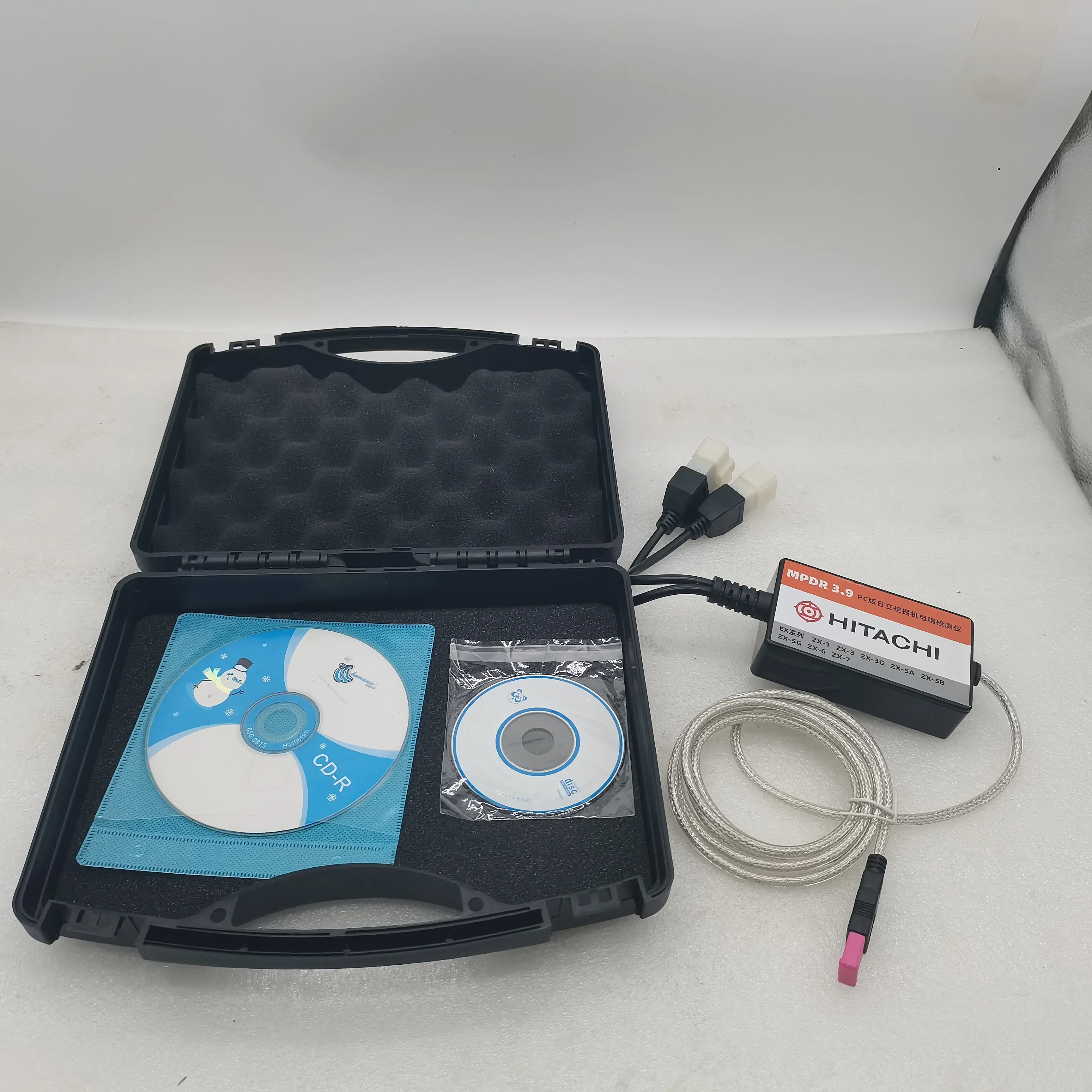 Herramienta de diagnóstico Hitachi con cable de software de CD para excavadora Hitachi