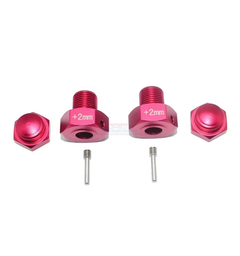 محول سداسي من الألومنيوم GPM (+2 مم) لأجزاء LOSI 1/6 Super Baja Rey RC