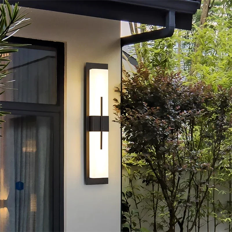 APRIL Contemporary LED Outdoor Wall Lamps Electric Simplicity Waterproof Balcony Hallway Courtyard Villa Gate Hotel