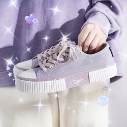 Buty do ciastek Wersja koreańska Buty płócienne Buty na Instagramie Wiosenne i letnie buty deskorolkowe Wszechstronne buty materiałowe Niski krój Oddychające